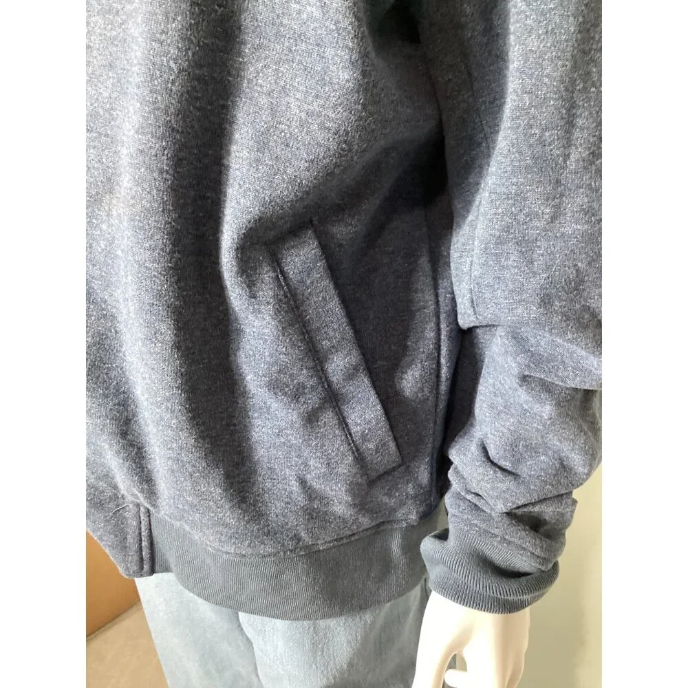 Stitch Fix Hawker Rye Mens Blue Zip-Up Jacket With Pockets & Ribbed Cuffs Size M - Picture 4 of 9